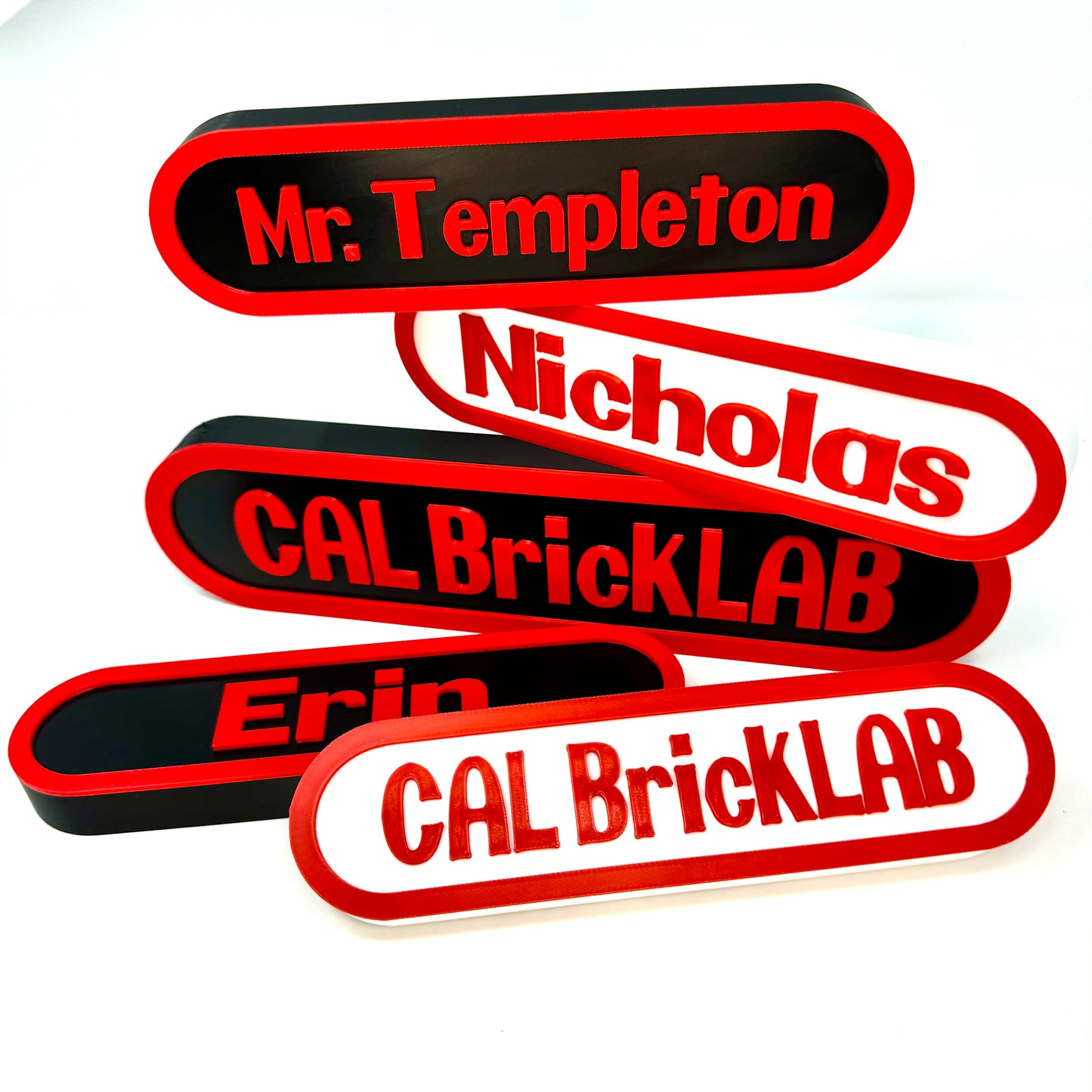 Nintendo-Inspired Personalized Custom 3D-Printed Name Sign