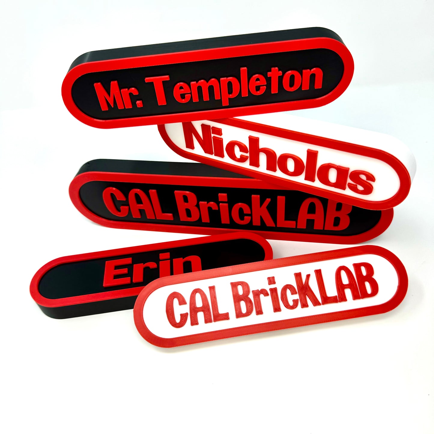 Nintendo-Inspired Personalized Custom 3D-Printed Name Sign