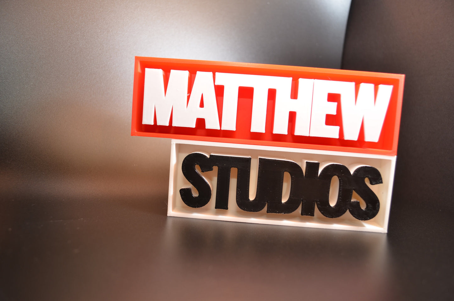 Marvel-Inspired Personalized Custom 3D-Printed Name Sign
