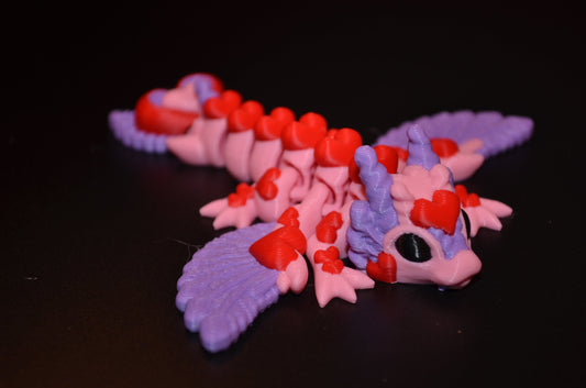 Valentine's Day Tiny Heart Dragon