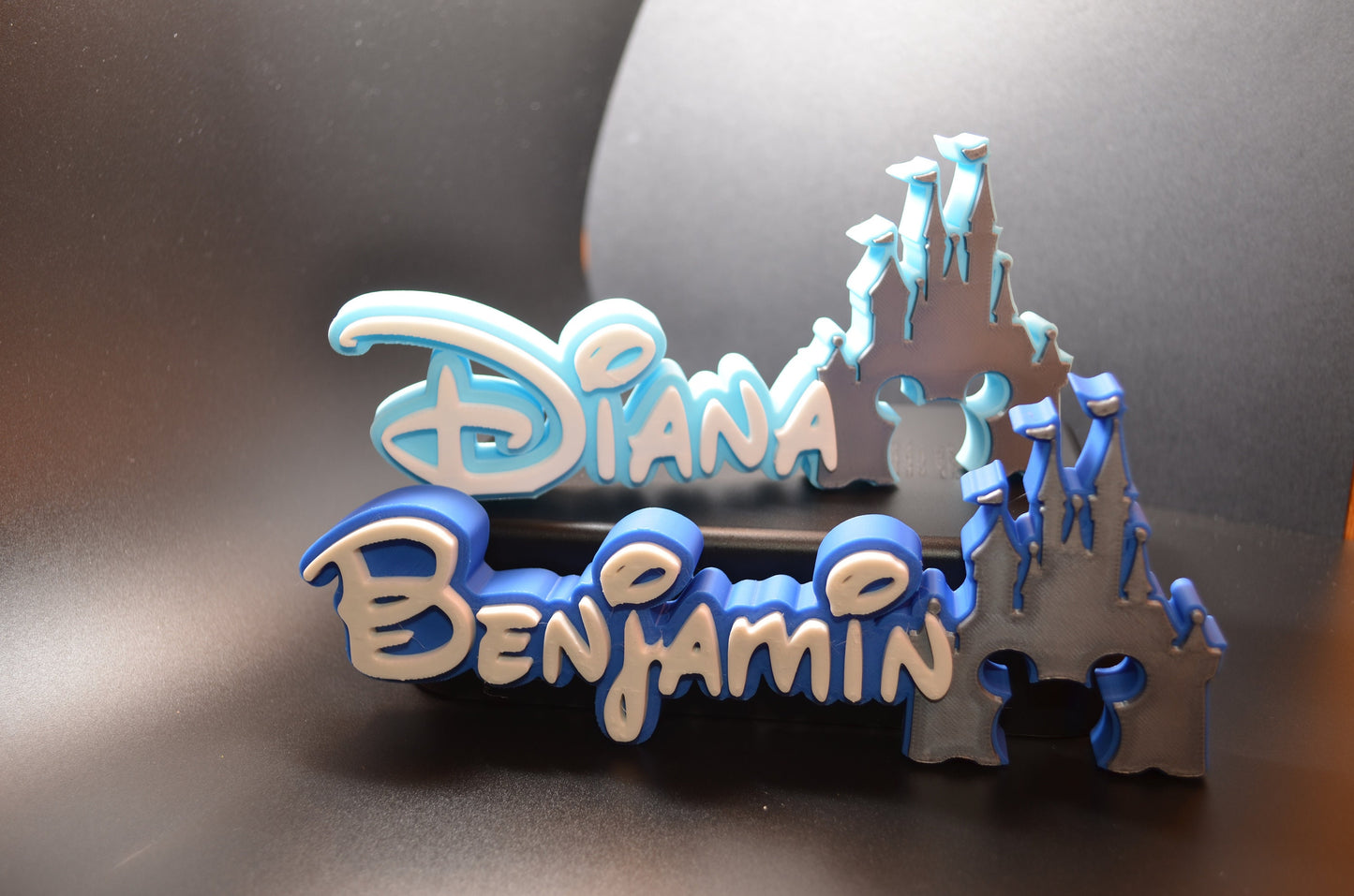 Disney-Inspired Personalized Custom 3D-Printed Name Sign