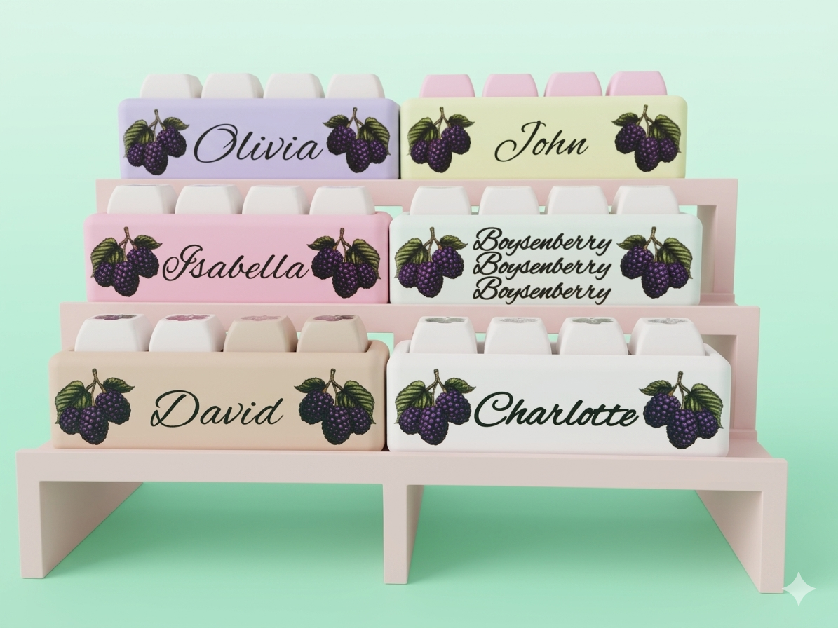 Custom Boysenberry Key Clicker