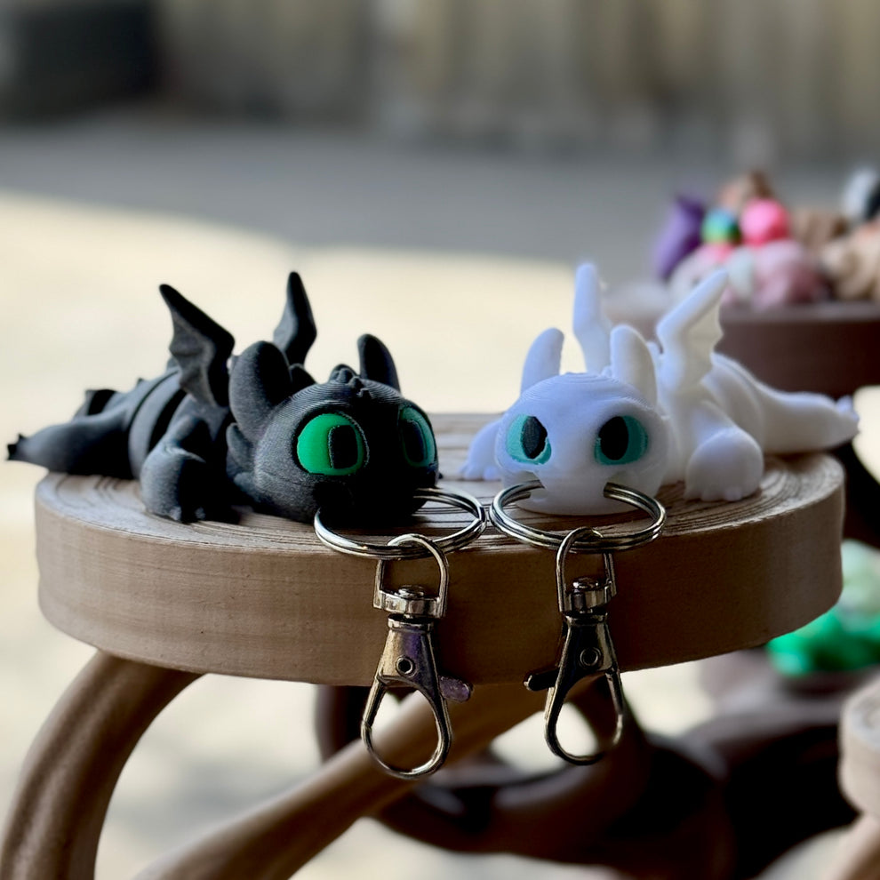 Toothless Keychain – CAL BrickLab 3D