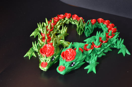 Valentine's Day Rose Dragon Baby
