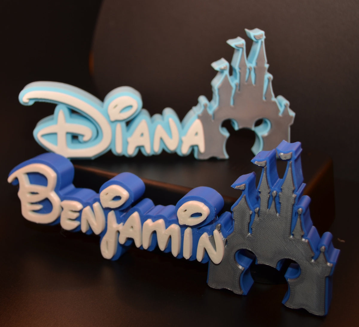 Custom Sign Disney Disney-Inspired Personalized Custom 3D Printed Name Sign – CAL BrickLab 3D